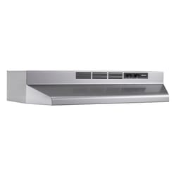 Broan-NuTone 24 in. W Silver Range Hood