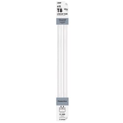 Feit Legacy Bulb 32 W T8 1 in. D X 47.6 in. L Fluorescent Bulb Cool White Linear 4100 K 2 pk