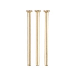Ace 4 in. L Satin Brass Hinge Pin 3 pk