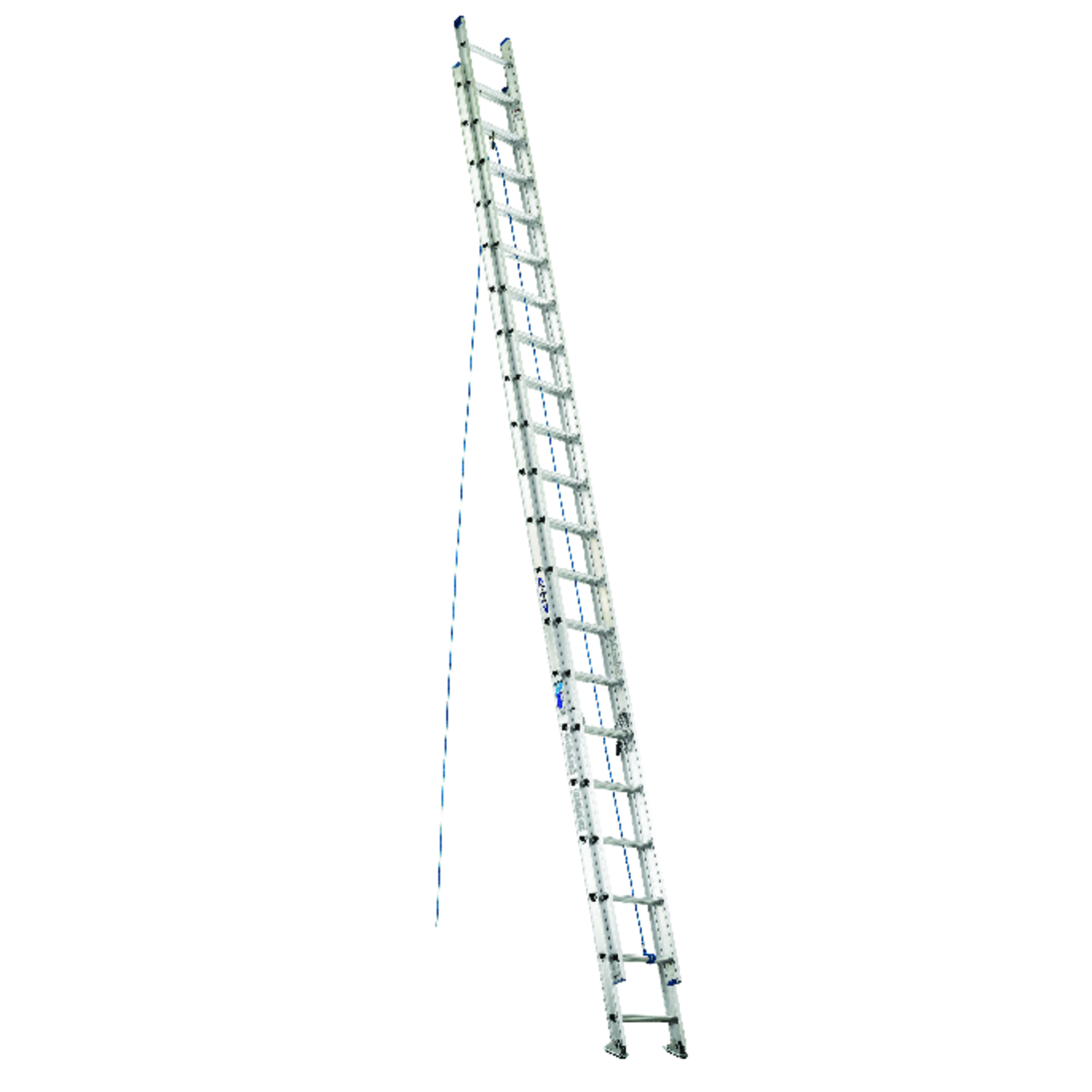 Werner 40-ft Aluminum 250-lb Type I Extension Ladder - D1340-2
