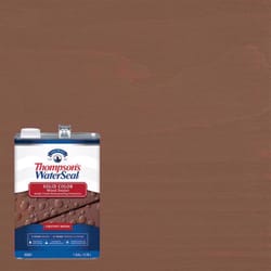 Thompson's WaterSeal Solid Chestnut Brown Water-Based Acrylic/Alkyd/Urethane Waterproofing Wood Stai