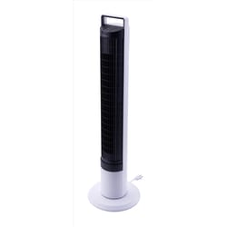 Aspen 40 in. H 4 speed Oscillating Tower Fan Remote Control