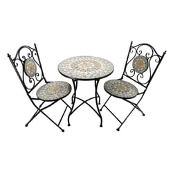 Alpine 3 pc Steel Mosaic Bistro Set