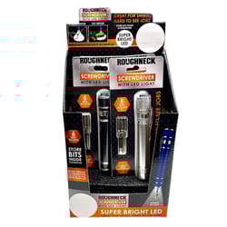 Roughneck Novelty 1 each X 8 in. L Assorted Pen LED Lighted Screwdriver 1 pk