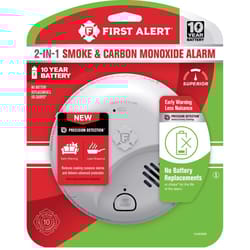First Alert 10 Year Battery-Powered Electrochemical/Ionization Smoke and Carbon Monoxide Detector 1
