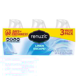 Renuzit Linen Escape Scent Air Freshener 7 oz Gel 3 pk