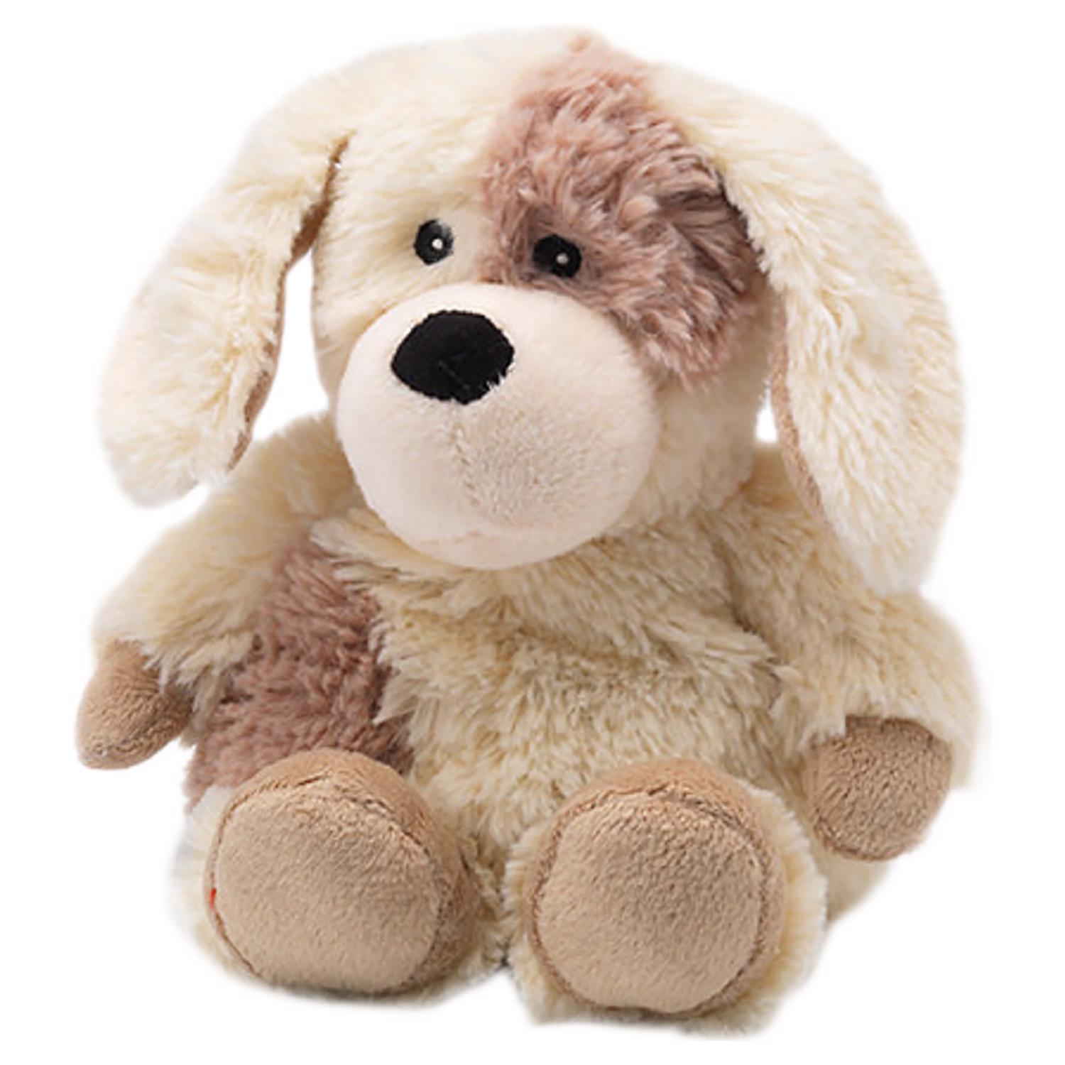 Warmies Junior Puppy Stuffed Animals Brown 1 pc