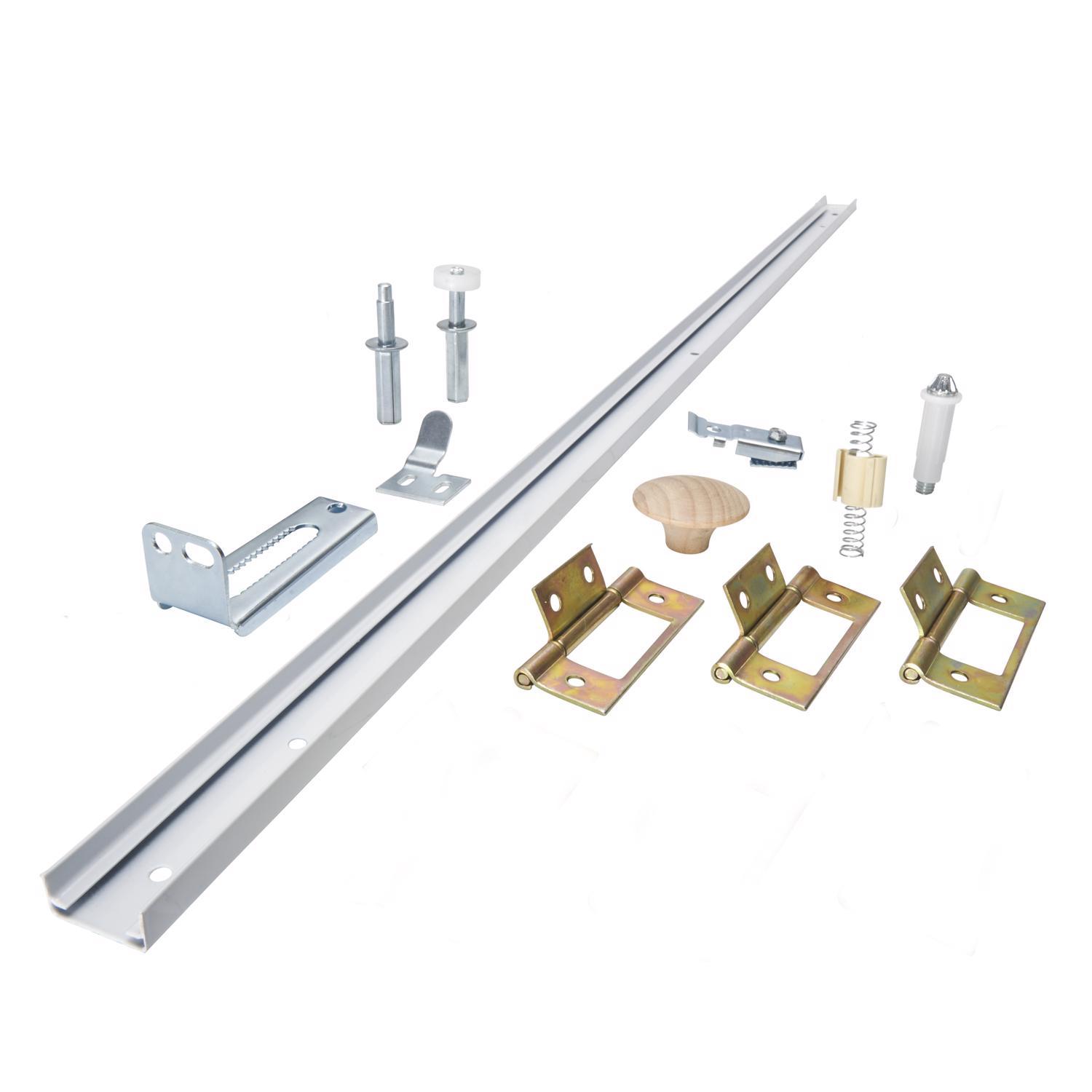 Ace 36 in. L Steel Bi-Fold Door Track and Hardware Kit 1 pc Mfr
