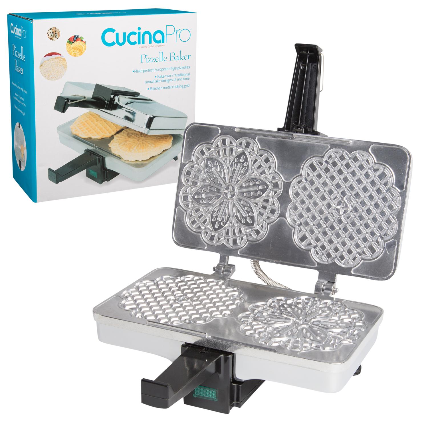 CucinaPro Electric Pizzelle Iron - Thumbnail 4
