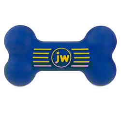 JW Pet iSqueak For Dog Assorted Rubber Bone Squeak Dog Toy Medium 1 pk