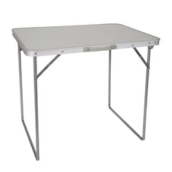 Stansport White Camp Table 23.6 in. H X 31.5 in. W X 27 in. L 1 pk