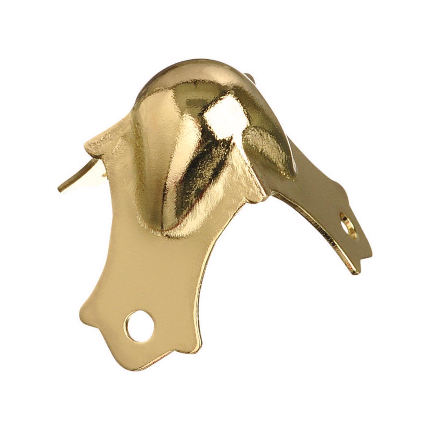 飾り　角 Ace Bright Brass Decorative Corner 1.25 in. 1.75 in. 4 pk Mfr# 01