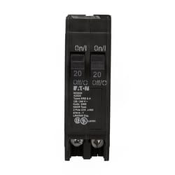 Eaton 20/20 amps Tandem 2-Pole Circuit Breaker