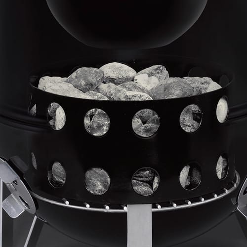 Weber Smokey Mountain Charcoal/Wood Bullet Smoker Black