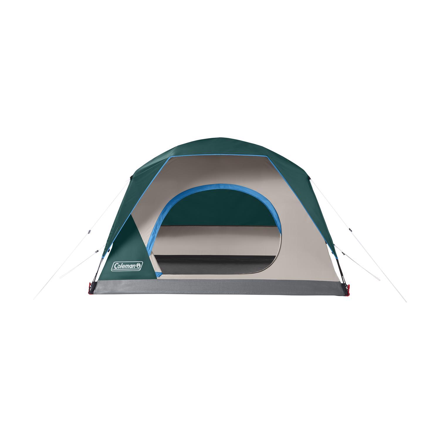 Coleman Skydome Green Tent 48 in. H X 60 in. W X 84 in. L 1