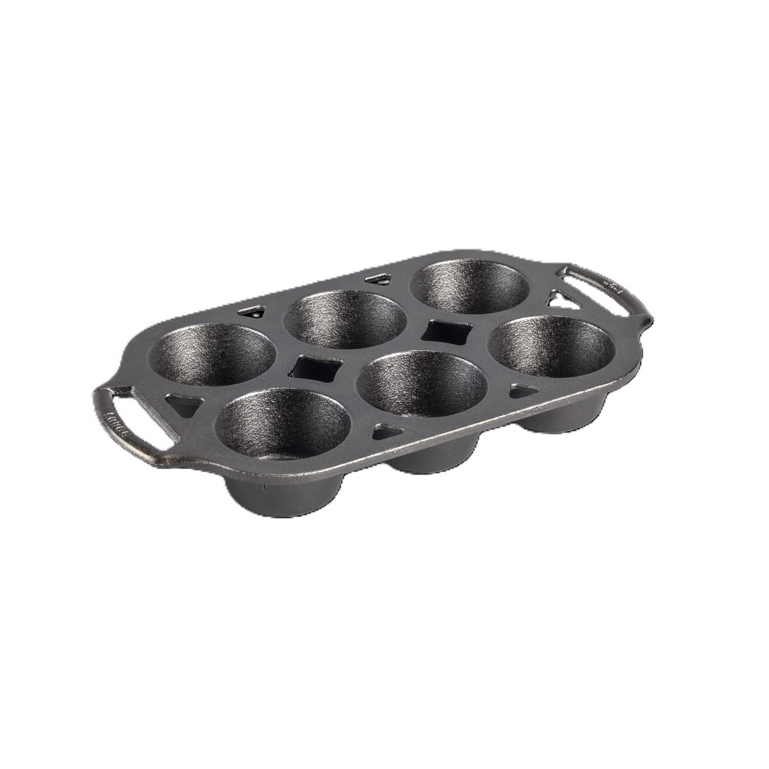 Lodge 7 in. W X 13 in. L Muffin Pan - Thumbnail 2