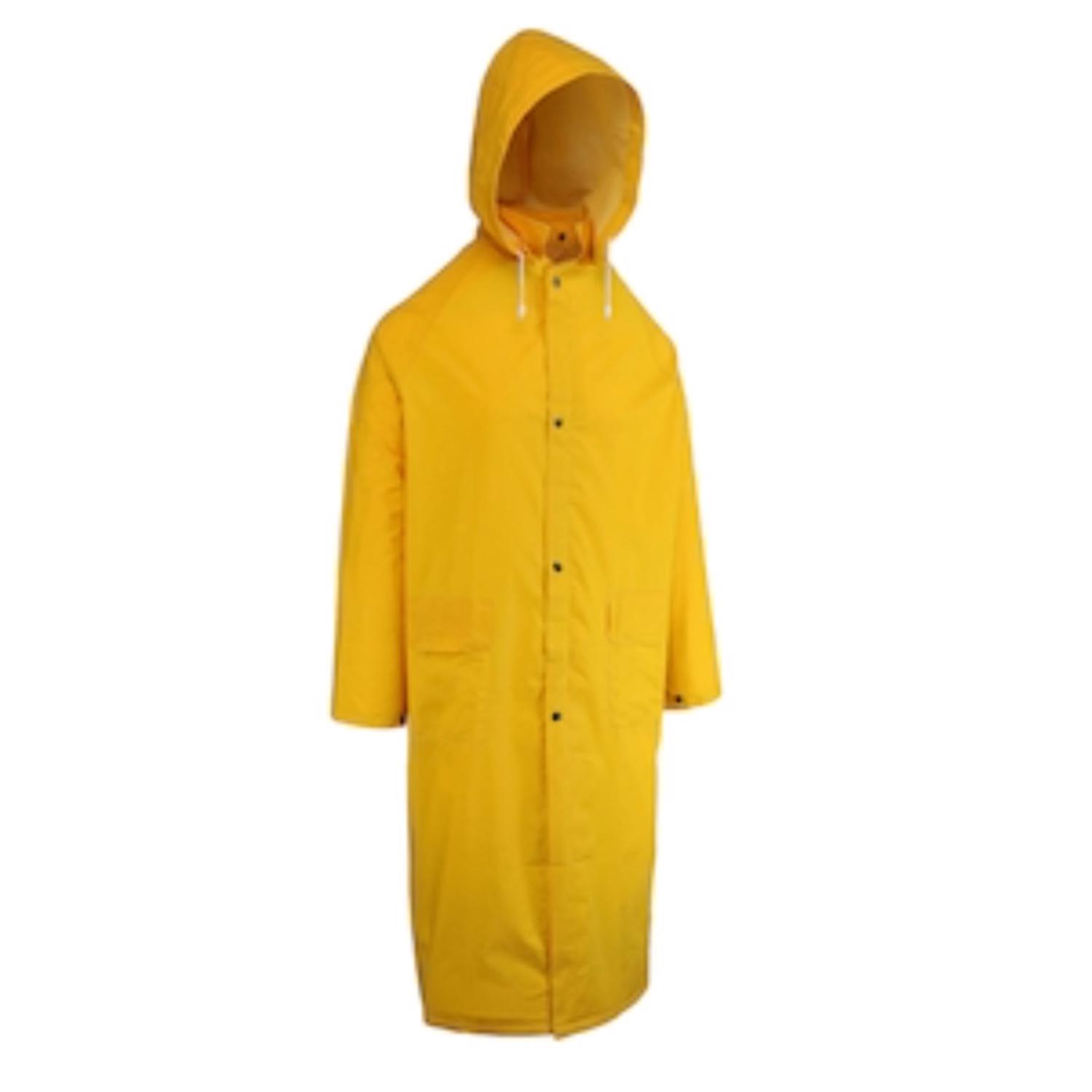 151979 Unisex Boss Large Yellow PVC Raincoat