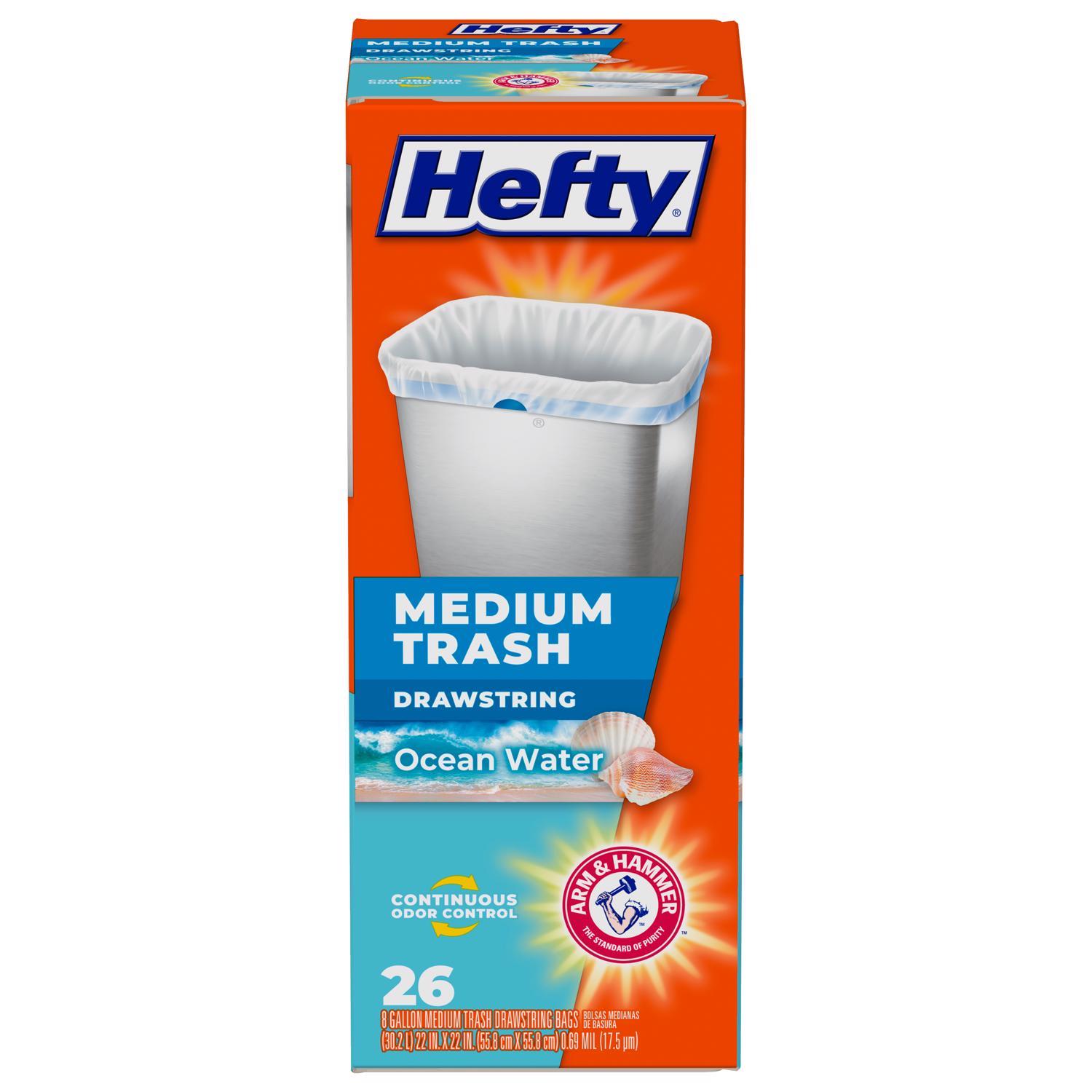 Hefty 4 gal No Scent Trash Bags Drawstring 34 pk Mfr# E88546 - Ace
