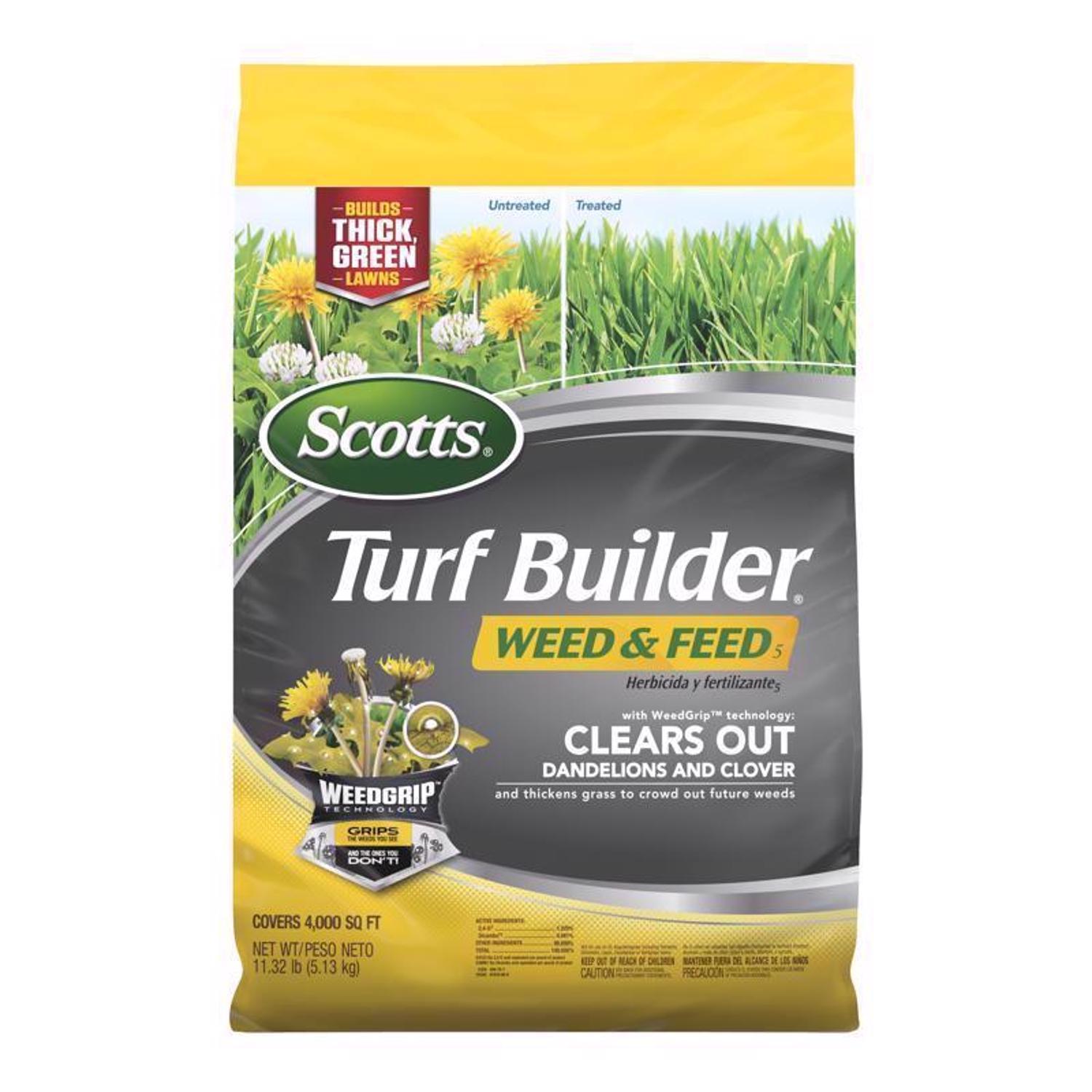 Ace Hardware Scotts Turf Builder Weed & Feed Lawn Fertilizer For Multiple Grass Types 4000 sq ft