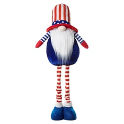 Glitzhome Patriotic Standing Decor Polyester 1 pc