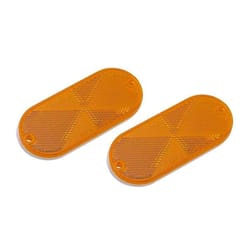 TowSmart Amber Oval Marker Reflector