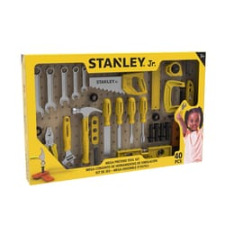 Stanley Jr Kids Mega Pretend Play Hand Toolset Assorted 40 pc