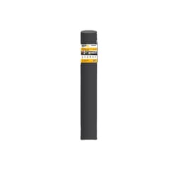 Traction 48 in. W X 96 in. L Black Rubber Utility Mat