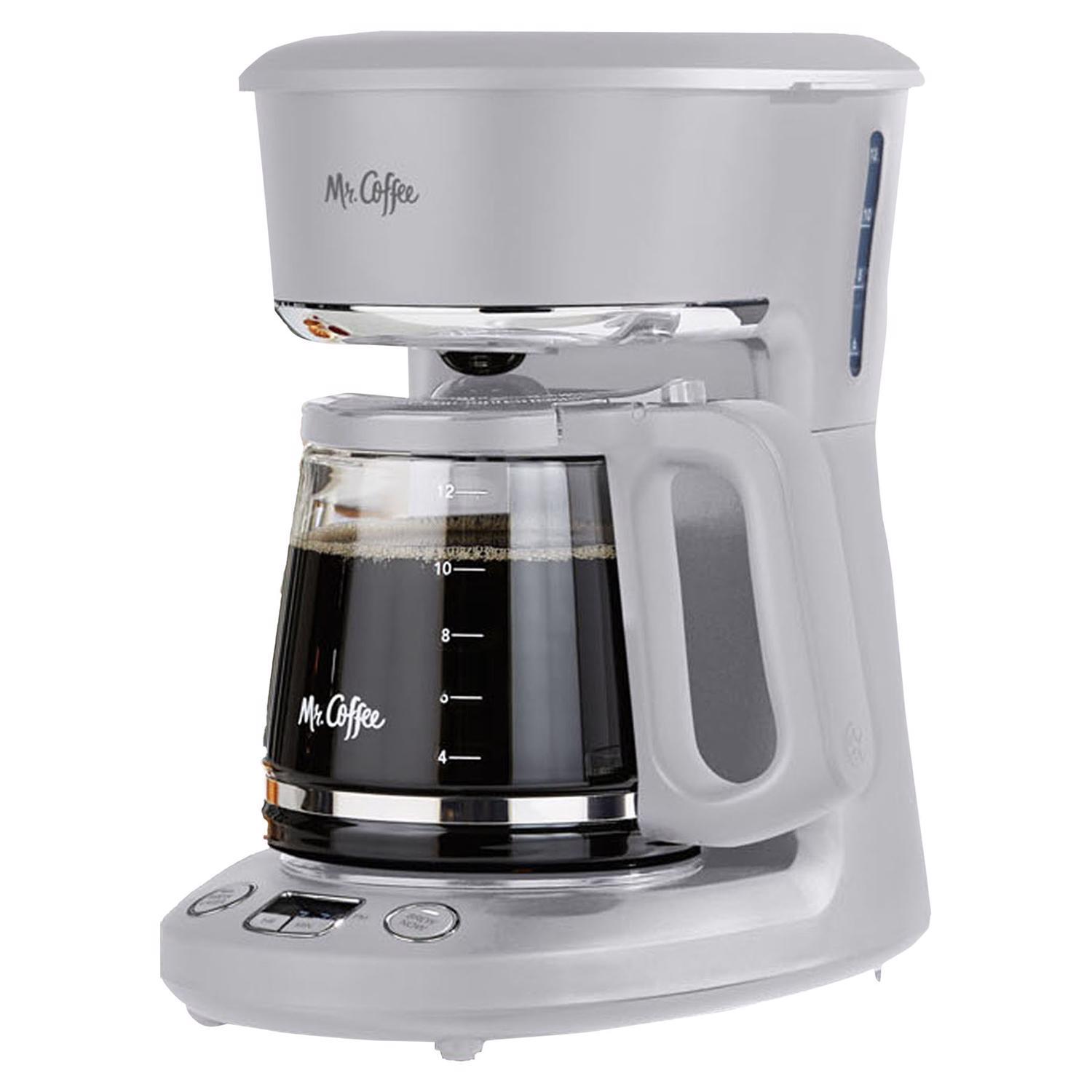 Mr. Coffee 12 cups Gray Coffee Maker Mfr# 2176661 - Ace Hardware