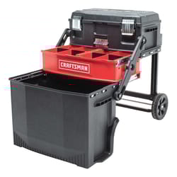 CRAFTSMAN 21.5 in. L X 16.2 in. W X 28.8 in. H Multi-Level Workstation 88 lb. cap.