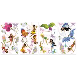 RoomMates 13.62 in. W X 7.25 in. L Disney Fairies Peel and Stick Wall Decal
