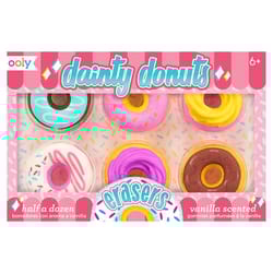 OOLY Assorted Pencil Eraser 6 pk
