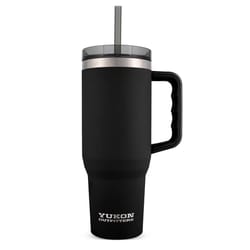 Yukon Outfitters 40 fl. oz. Black BPA Free Double Wall Tumbler