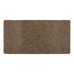 Multy Home Concord 24 in. W X 60 in. L Tan Polyester/Vinyl Utility Mat