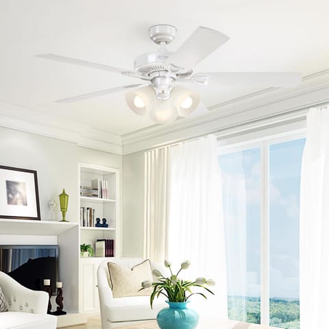 Westinghouse Vintage 52 in. White LED Indoor Ceiling Fan Mfr