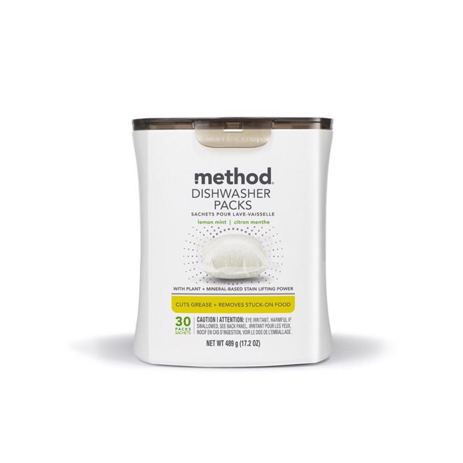 Method Lemon Mint Scent Pods Dishwasher Detergent - Thumbnail 2