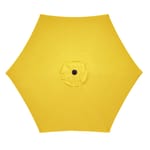 automatic patio umbrellas XIZZI Siesta 10 ft. Steel Market Solar LED Patio Umbrella Crank and Auto-Tilt Patio Umbrella in Yellow