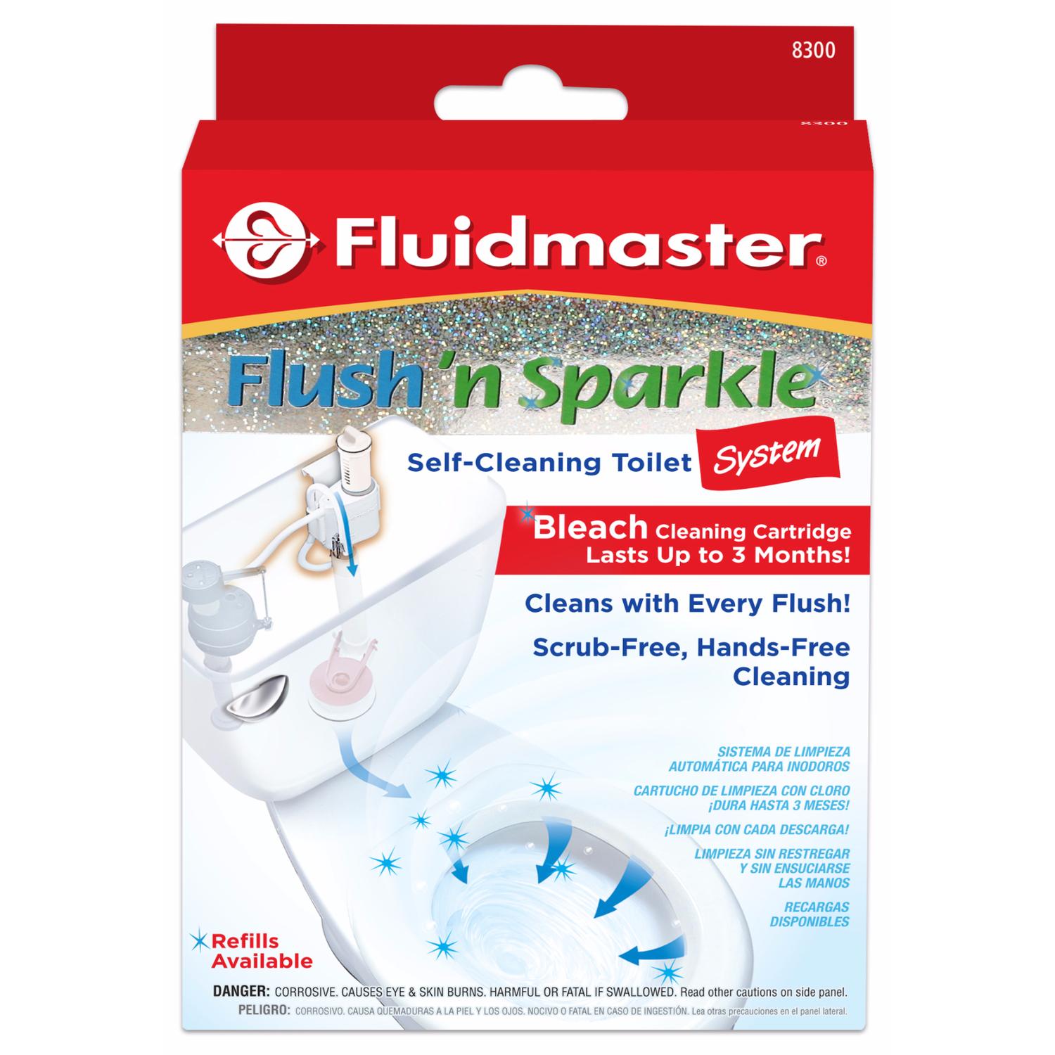 Fluidmaster Flush 'n Sparkle Toilet Bowl Cleaner