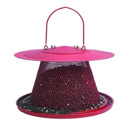 NO/NO Wild Bird Feeders Cardinal 2.5 lb Metal Mesh Bird Feeder 1 ports