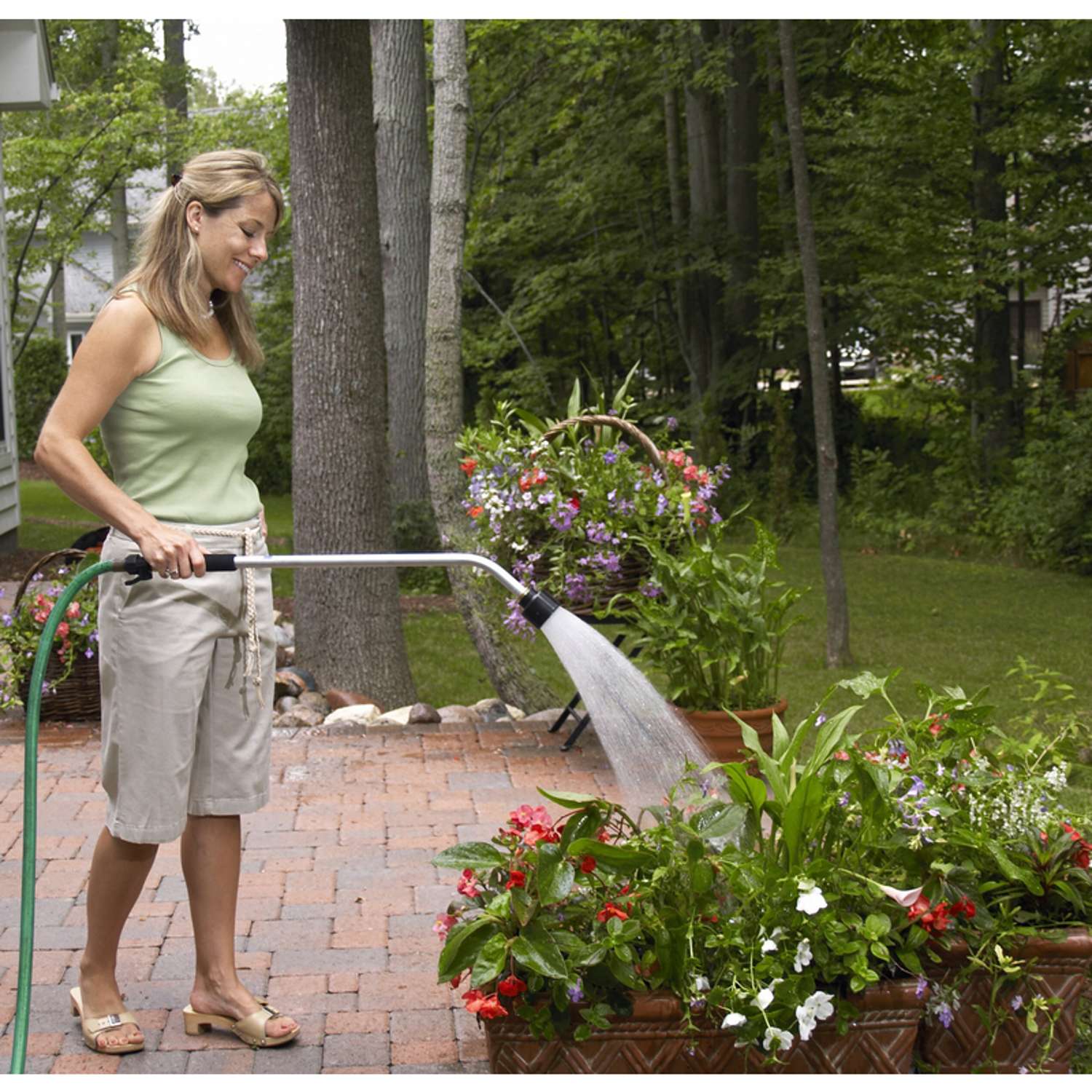 Dramm Classic 1 Pattern Shower Aluminum Rain Wand Mfr# 10-22341