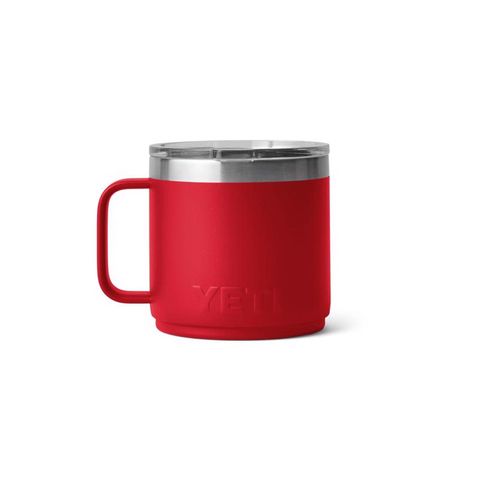 YETI Rambler 14 oz Rescue Red BPA Free Mug with MagSlider Lid Mfr