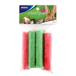 Ware Pet Critter Pops Chews For Small Animals 1 in.