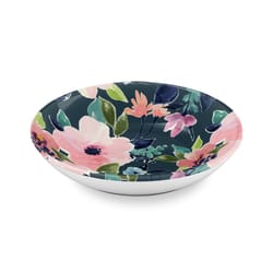 TarHong Multicolored Floral Melamine Pet Saucer