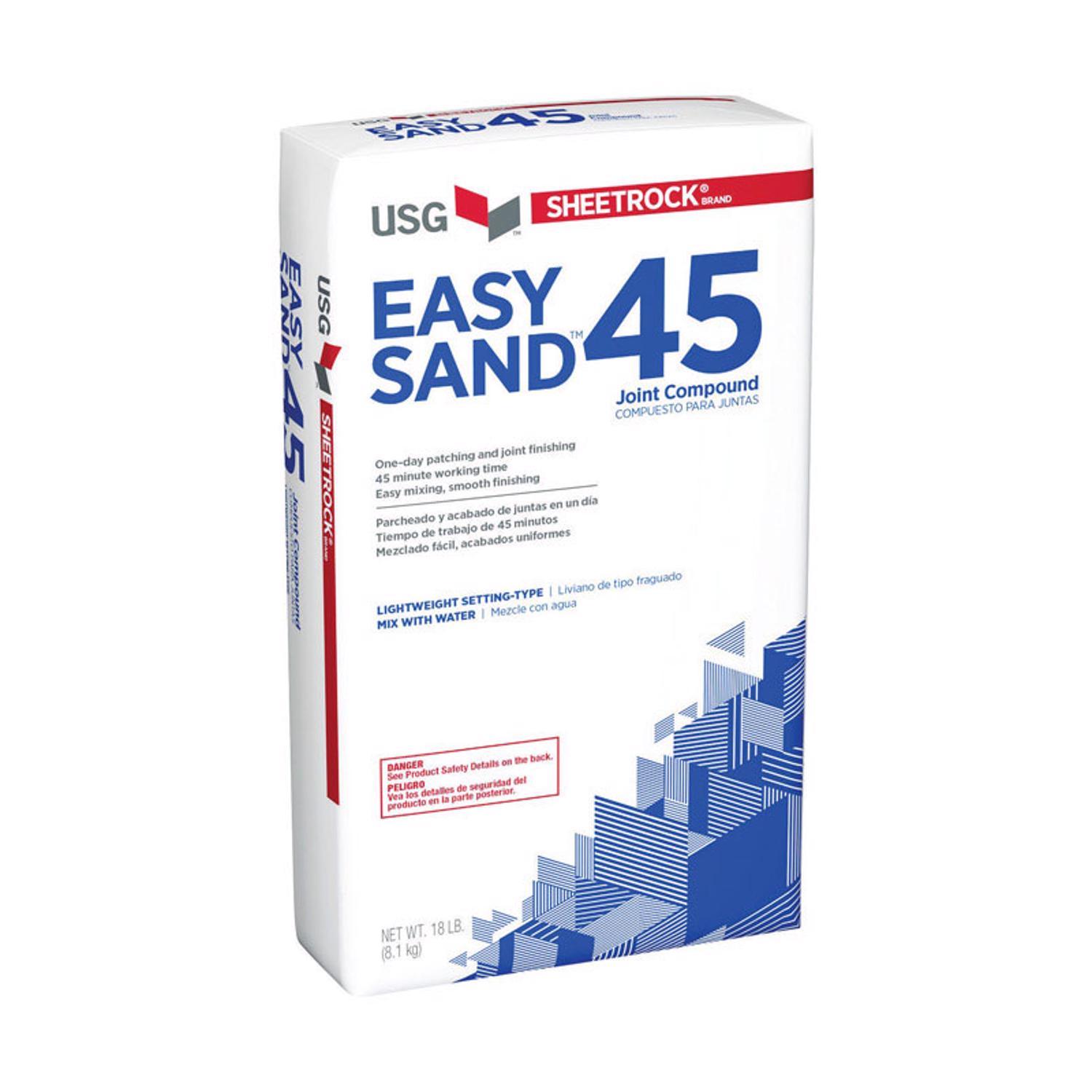 USG Sheetrock Natural Easy Sand 45 Joint Compound 18 lb Mfr