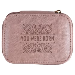 History & Heraldry Why Fit in When You Were Born to Stand Out Travel Jewellery Box 1 pk