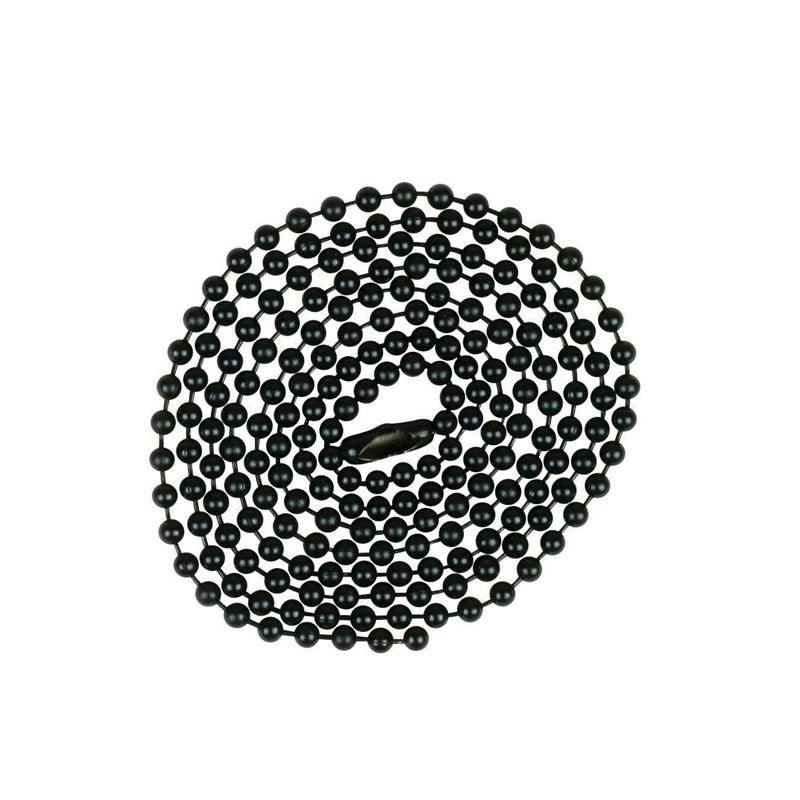 Chain Bead W/Con No 6 3Ft Blk 60371