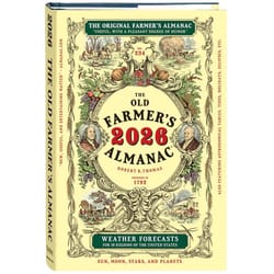 The Old Farmer's Almanac Yankee Publishing 2026 Almanac Reference Book