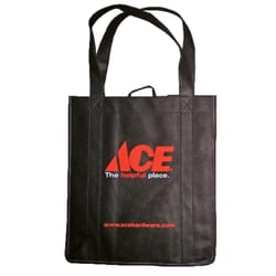 Ace The Helpful Place 13-1/2 in. H X 12-1/2 in. W X 14 in. L Reusable Shopping Bag