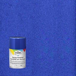 Testors Metallic Flake Blue Spray Paint 3 oz