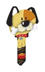 Lucky Line Key Shapes Dog House Key Blank Double For Kwikset Multicolored