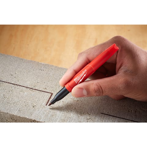 Milwaukee INKZALL Assorted Fine Tip Jobsite Marker 4 pk Mfr# 48-22